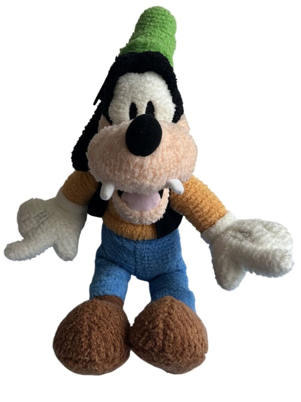 Vintage 2001 Mattel Disney Terry Cloth Goofy Plush Toy 24" Toys R Us Exclusive